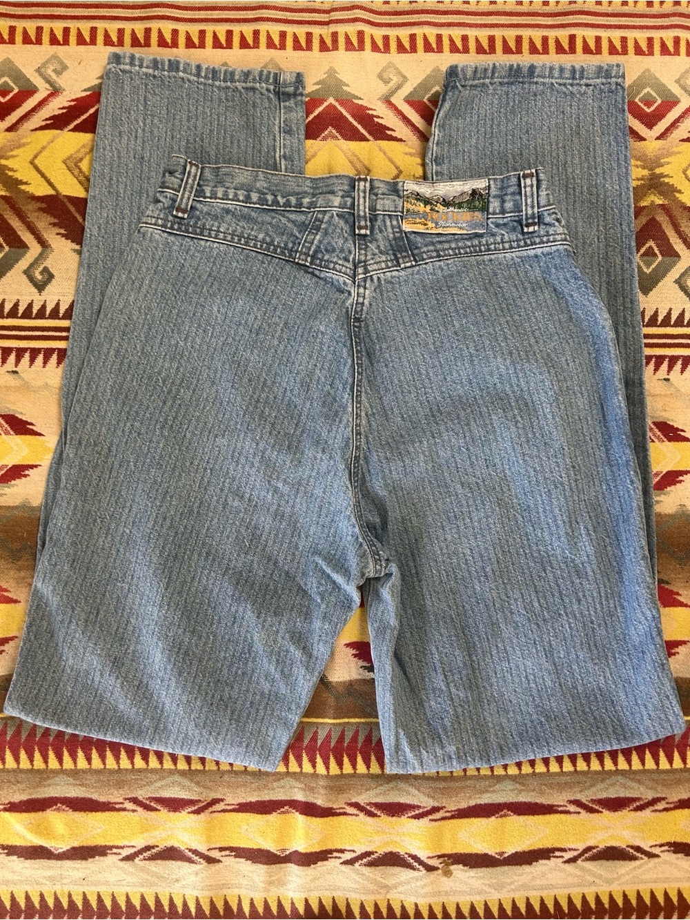 Women's Rockies High-Rise Light Blue Straight Jeans